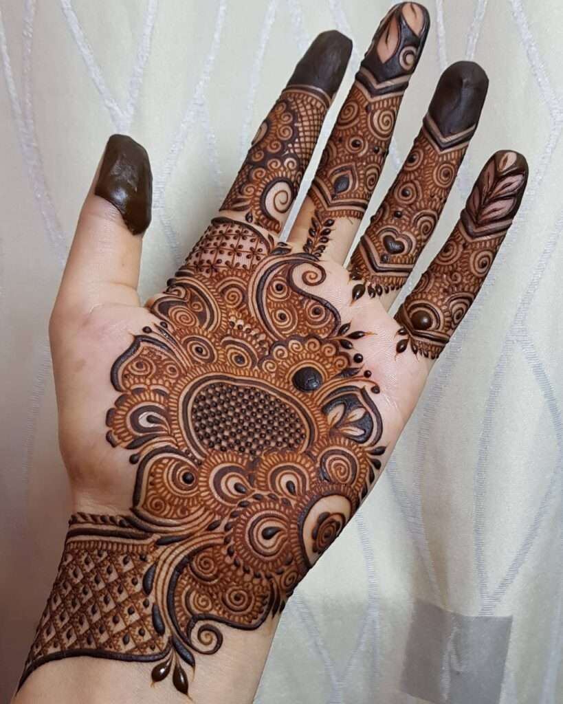 simple henna designs 